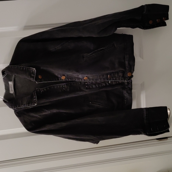 Tergoly denim Jacket black size S - Picture 4 of 4